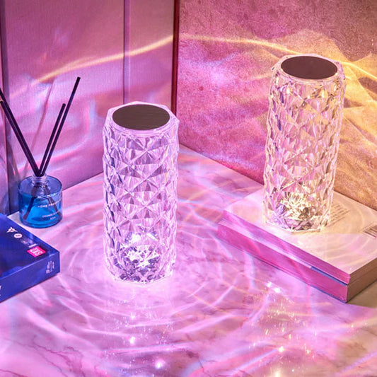 Souq Al Arabia™ LED Crystal Table Lamp | مصباح طاولة كريستال LED سوق العربية™